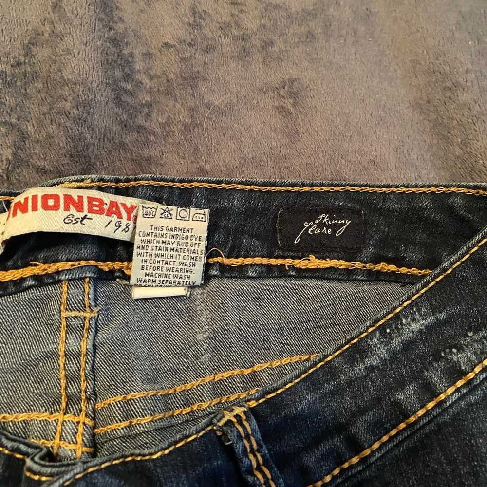 Vintage low rise UNIONBAY Jeans size 3 - image 5