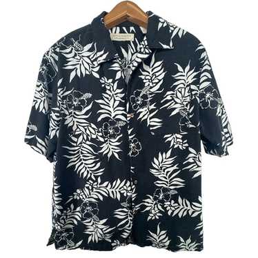 Island Republic Men Hawaiian Shirt Vtg Sz L 100% … - image 1