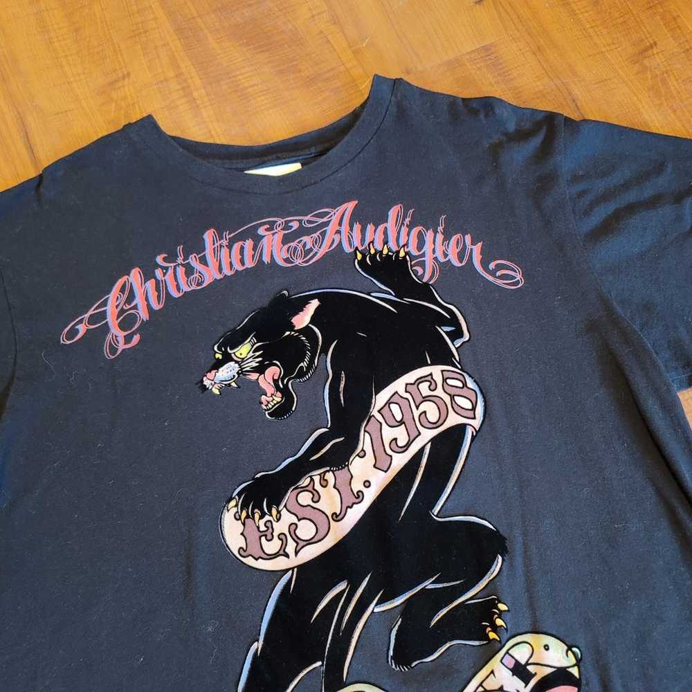 Christian Audigier Heart Breaker Velvet Panther S… - image 2