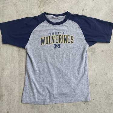 Vintage Michigan Wolverines Graphic T-Shirt - image 1