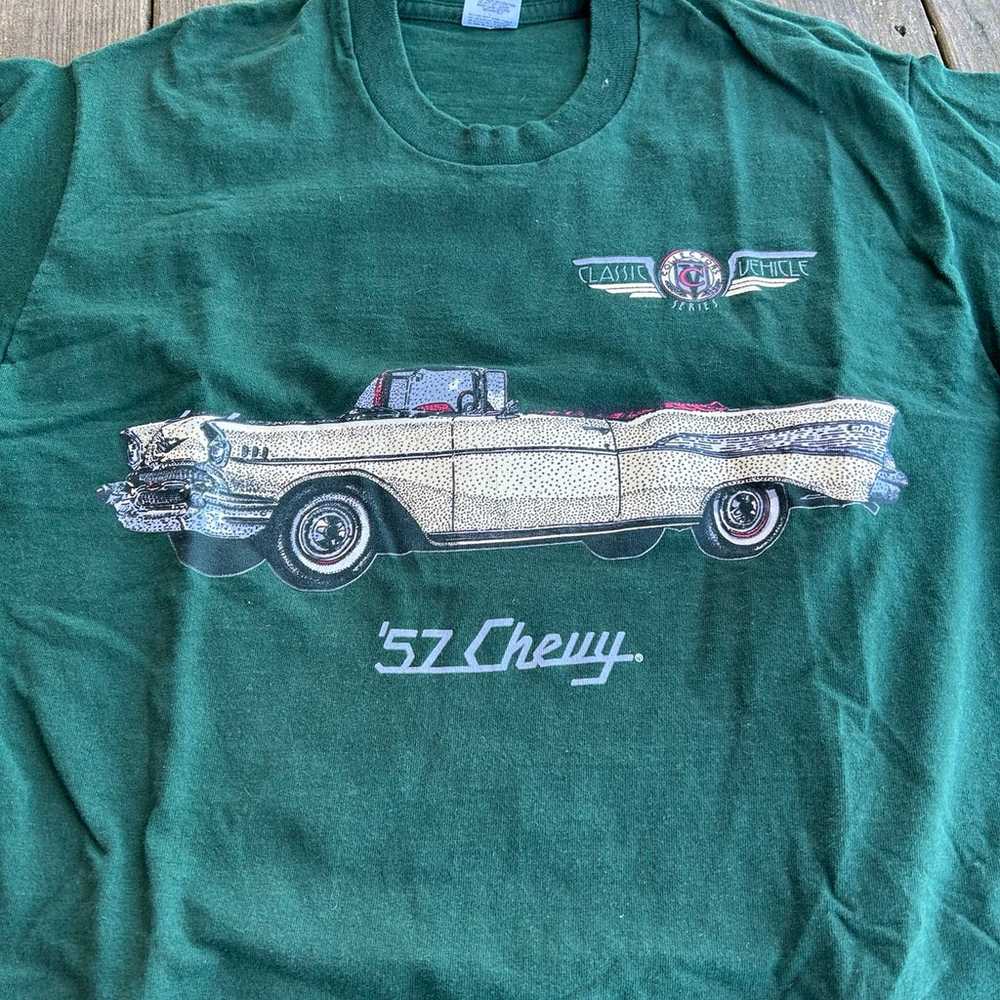 Vintage 57 Chevy Single Stitch T Shirt - image 2