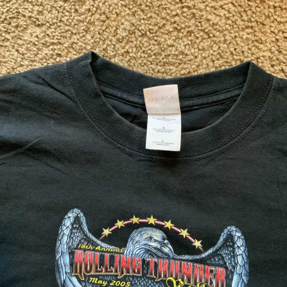 Rolling Thunder RARE VINTAGE Shirt - image 4