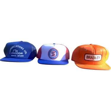 1980s Trucker Baseball Hats set of three