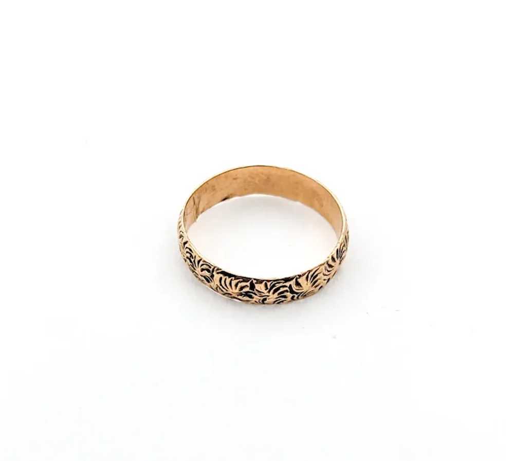 Antique Victorian Childs Ring In Yellow Gold - image 6