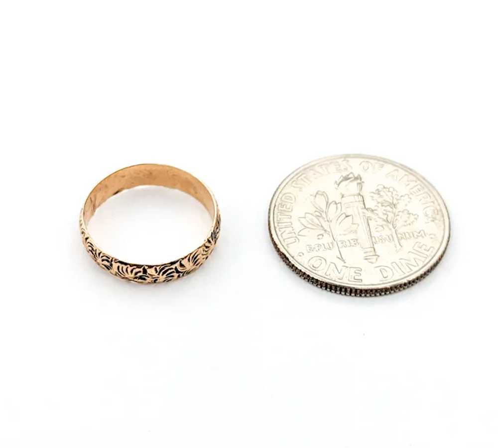 Antique Victorian Childs Ring In Yellow Gold - image 7