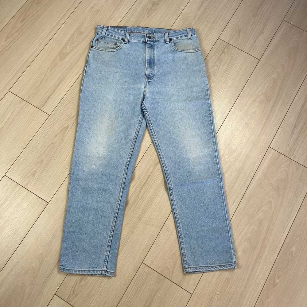 Vintage 80s 90s Levi’s 540 Burgandy Tab Jeans - image 1