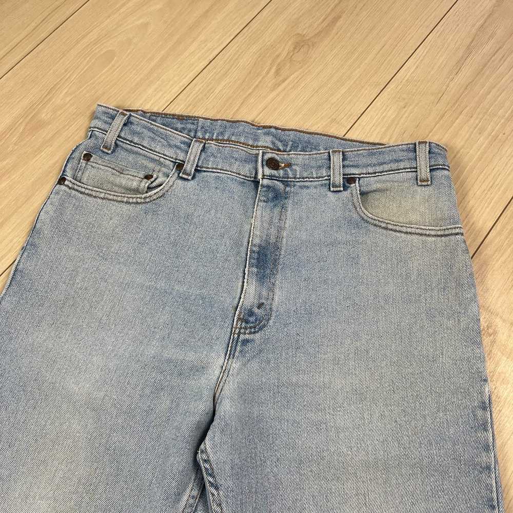 Vintage 80s 90s Levi’s 540 Burgandy Tab Jeans - image 4