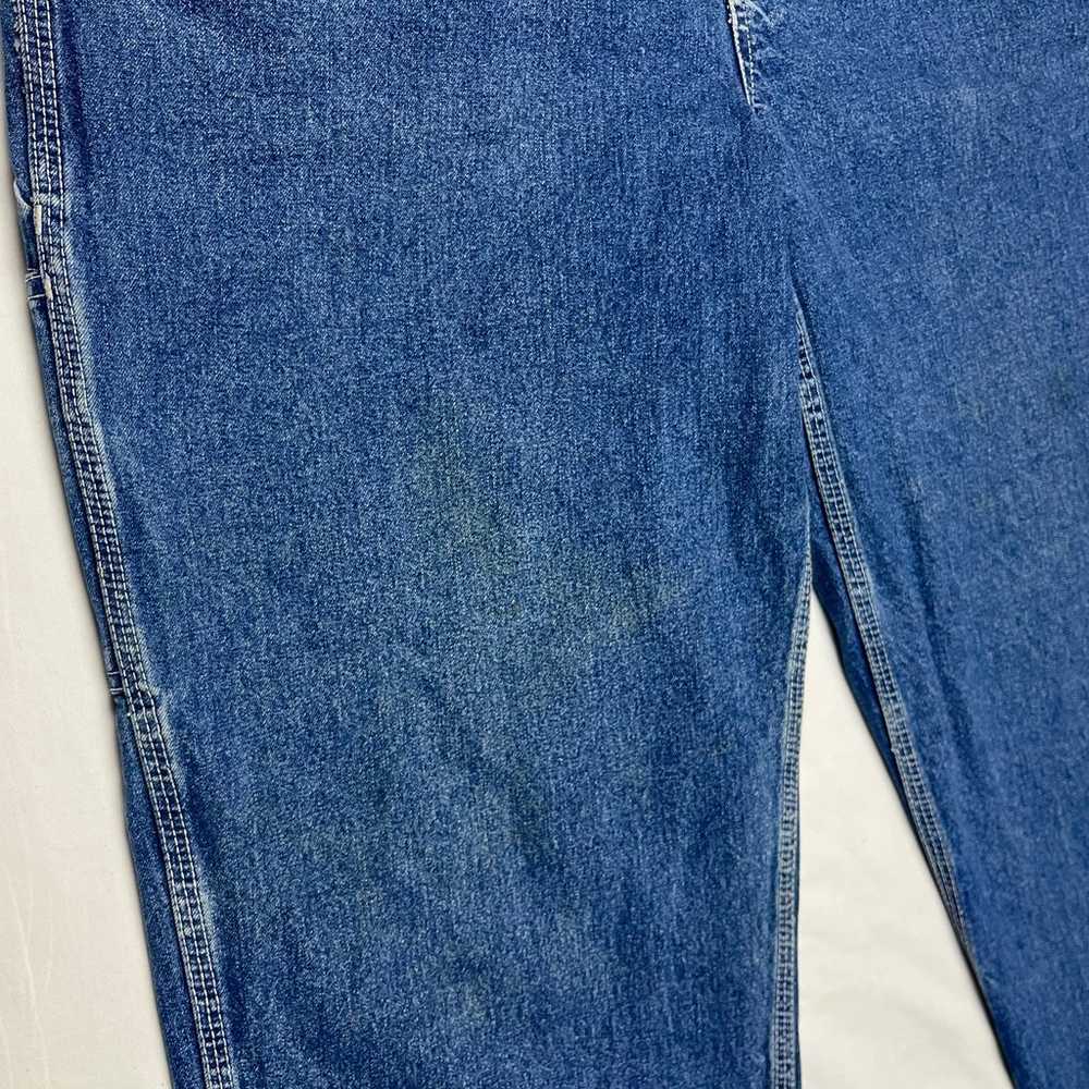 Vtg Tommy Hilfiger Jeans Mens Denim Overalls XL x… - image 5