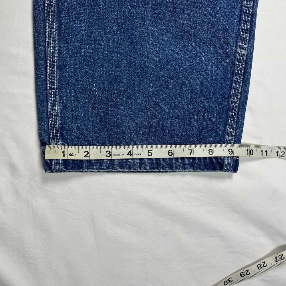 Vtg Tommy Hilfiger Jeans Mens Denim Overalls XL x… - image 8