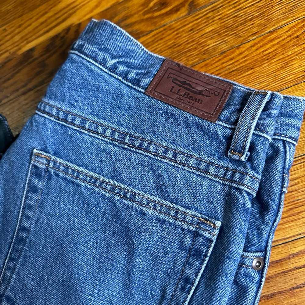 L.L Bean Fleece Jeans Men’s 32x32 - image 2
