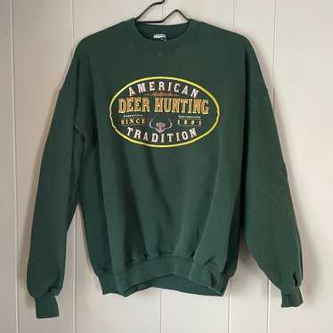 RETRO CREWNECK AMERICAN HUNTING TRADITION - image 1