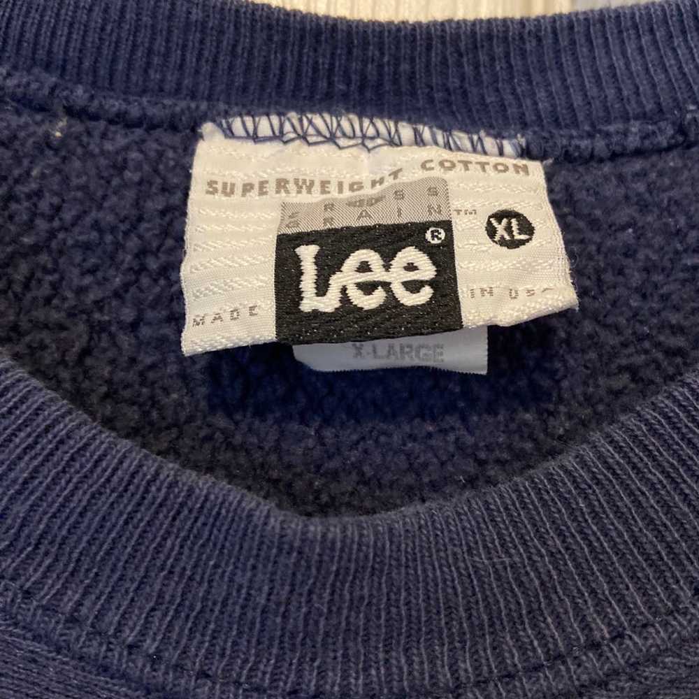 Vintage Lee Superweight Marriott pullover Sweatsh… - image 4