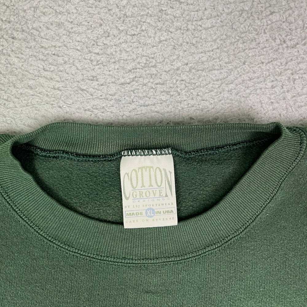 Vintage 90s deer animal sweatshirt - image 3
