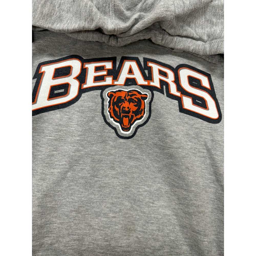 Vintage Chicago Bears NFL Team Logo Hooded Sweats… - image 2