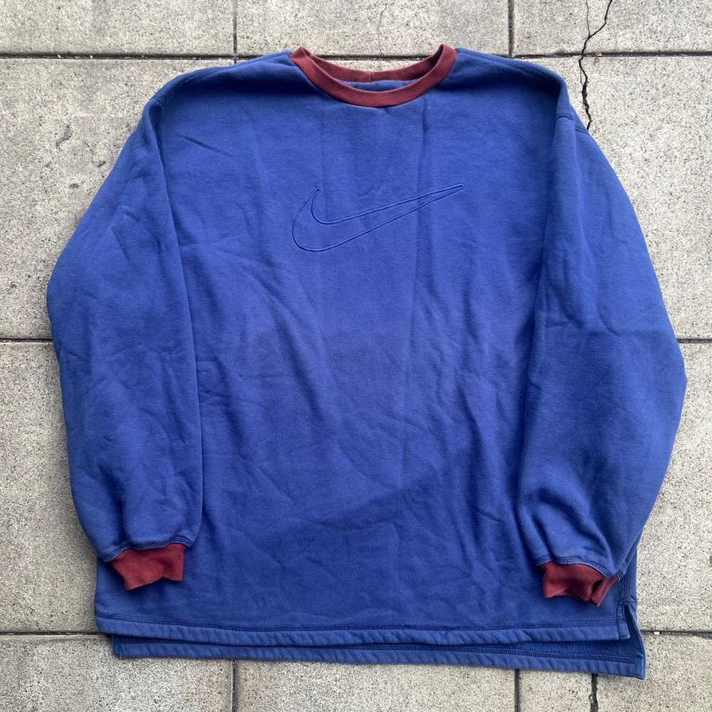 Vintage 1990’s Nike Crewneck Sweatshirt - image 1