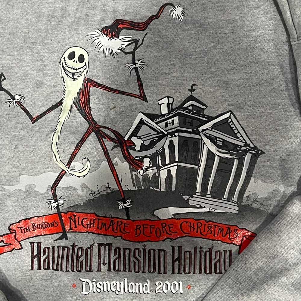 NWT Vintage DISNEY Haunted Mansion Holiday crewne… - image 2
