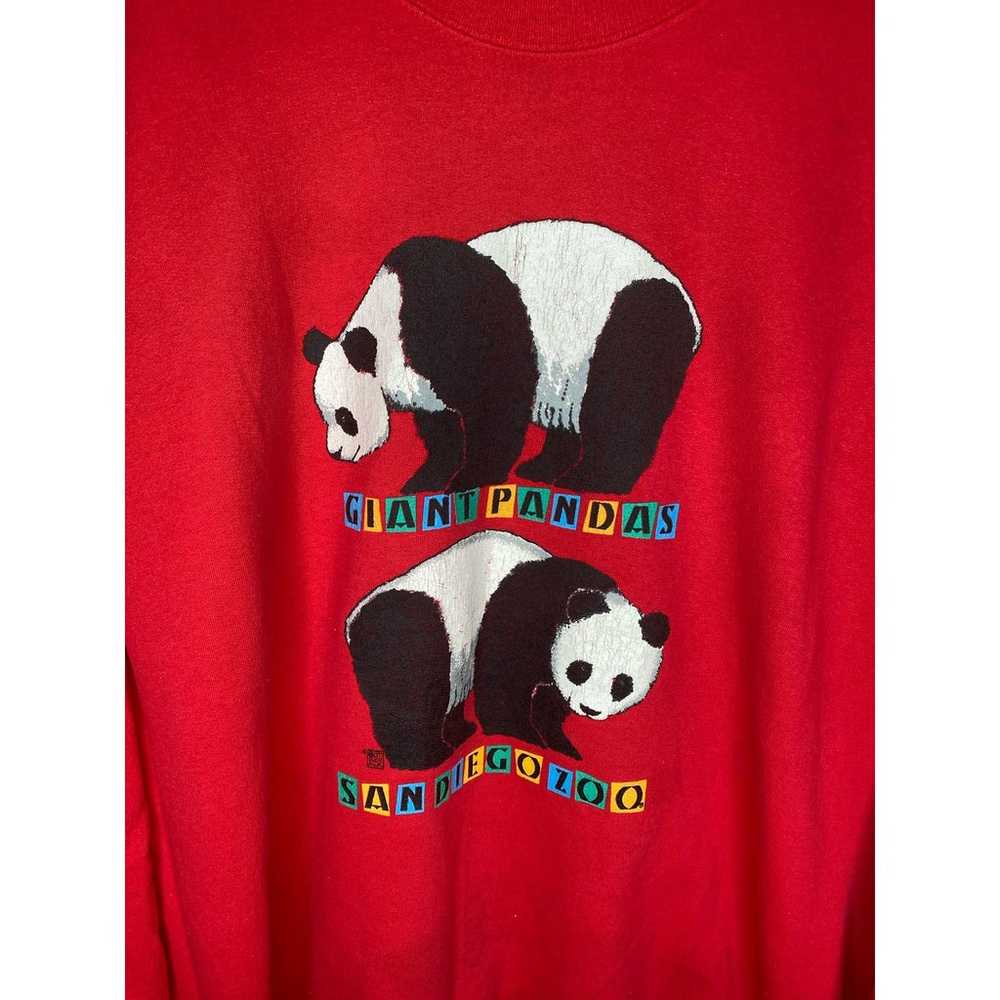 Vintage 90s Giant Pandas San Diego Zoo Men’s XXL … - image 2