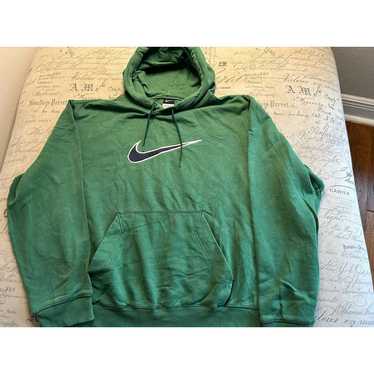 Vintage Nike Center Swoosh Hoodie Sweatshirt - image 1
