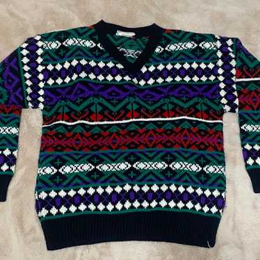 vintage sweater mens - image 1