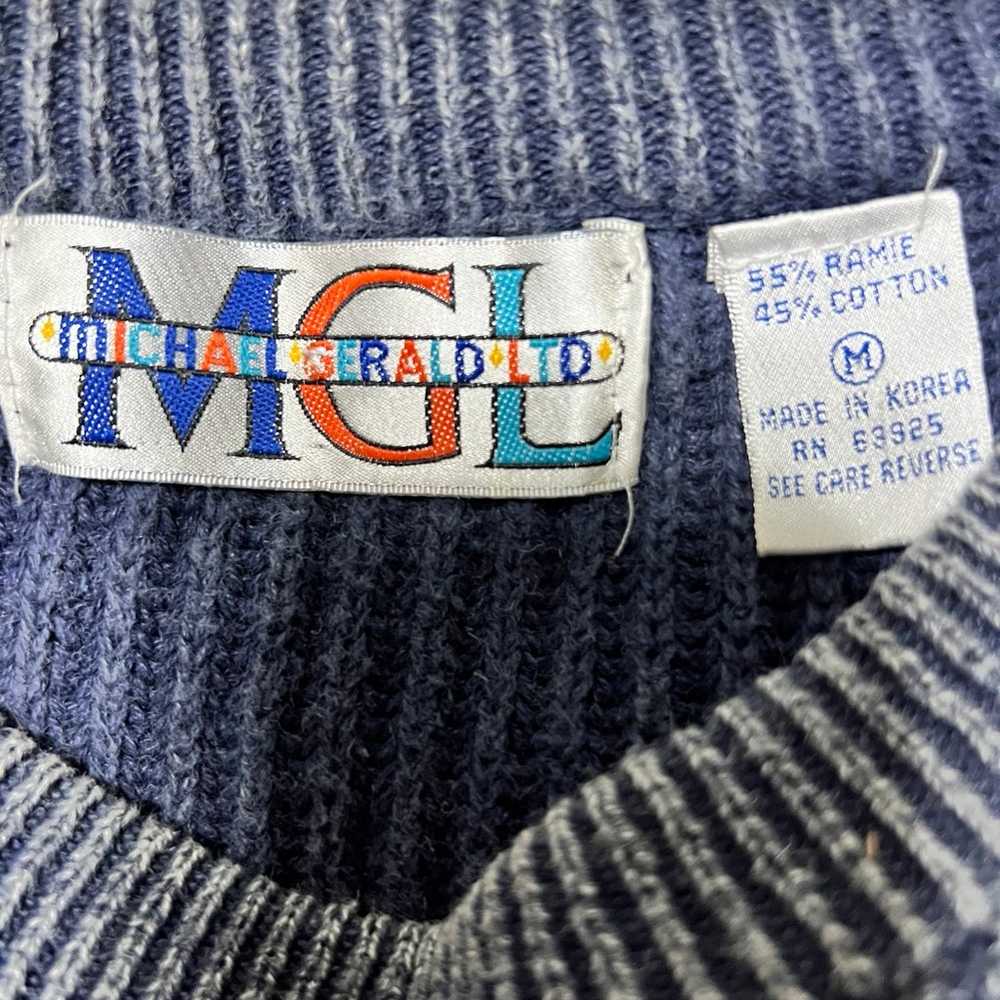Vintage MGL Michael Gerald LTD Pullover Sweater L… - image 3