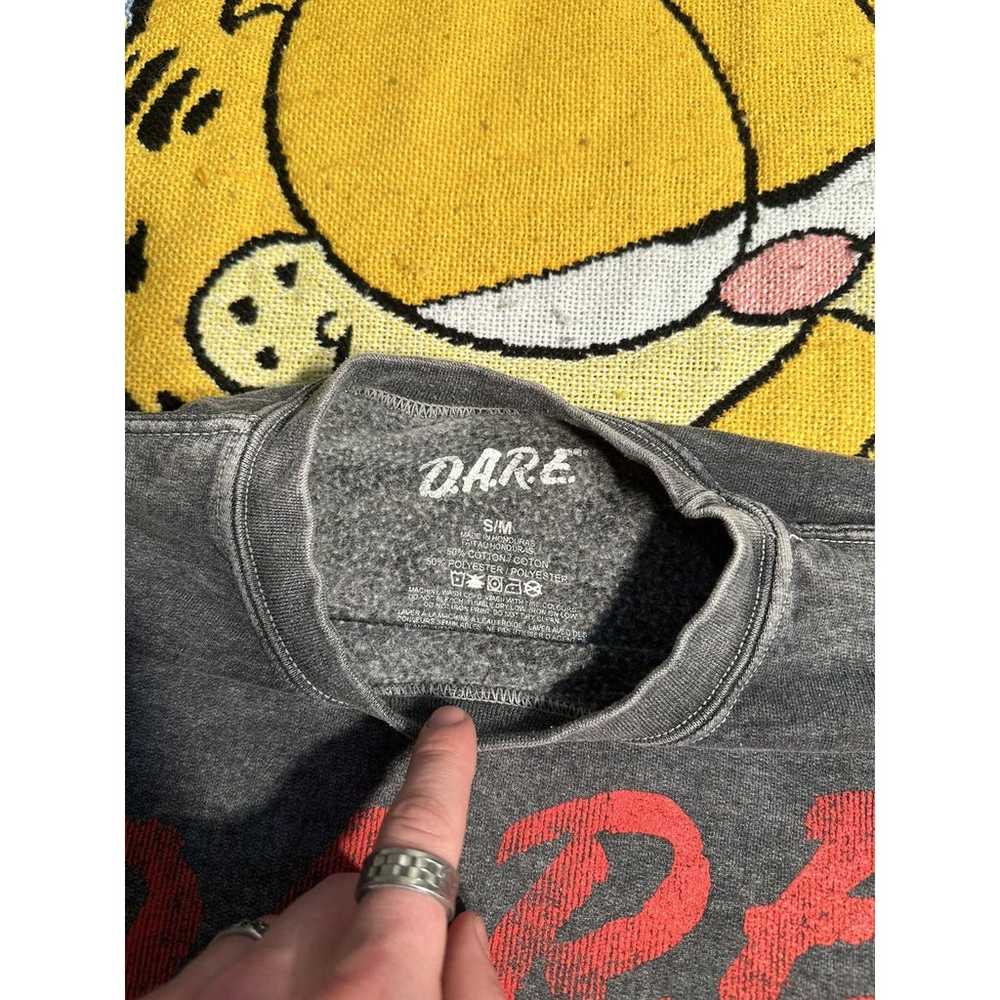 Vintage FADED D.A.R.E To Keep Kids Off Drugs Grey… - image 3