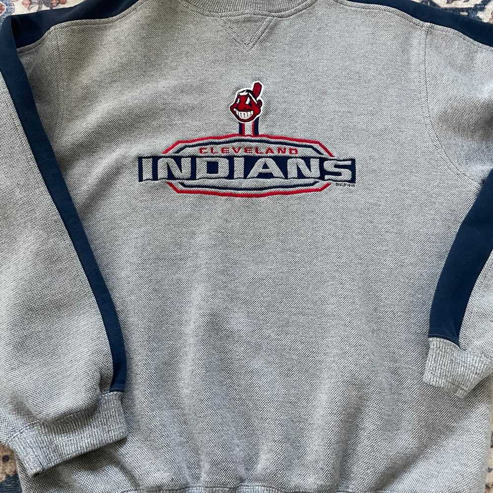Puma NFL Cleveland Indians Stitched Logo Pullover… - image 2