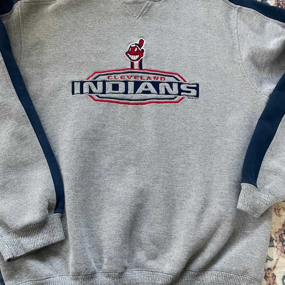Puma NFL Cleveland Indians Stitched Logo Pullover… - image 3