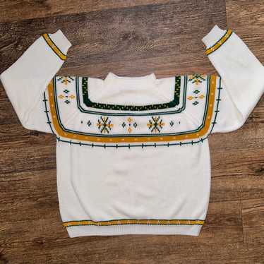 Vintage 70s Jc Penny Christmas Holiday Sweater