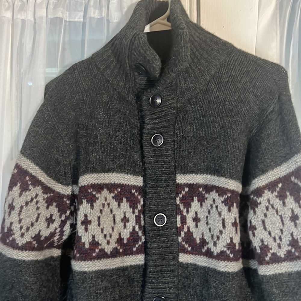 Vintage Gap Shawl Collar Cardigan Sweater Men’s M… - image 2