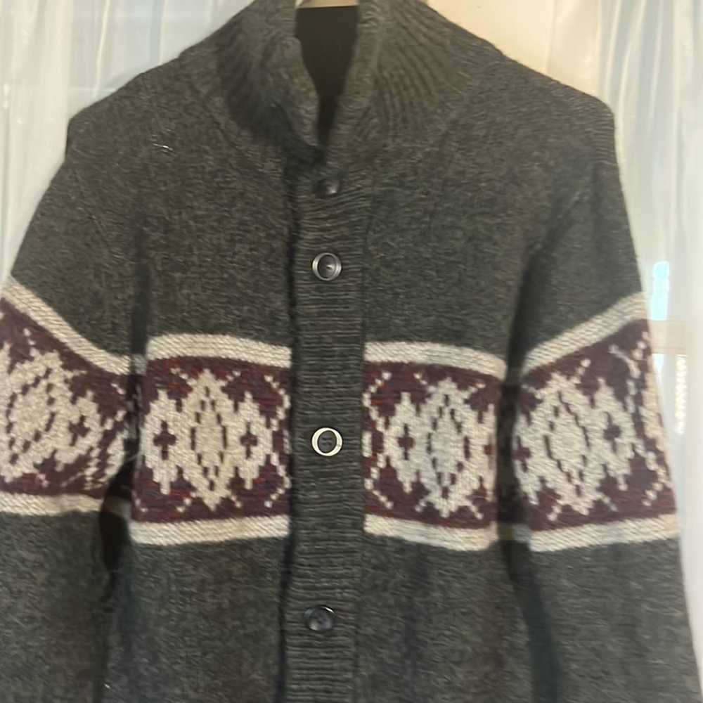 Vintage Gap Shawl Collar Cardigan Sweater Men’s M… - image 4
