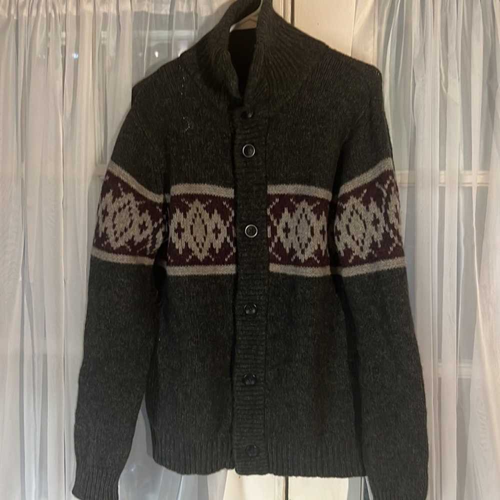 Vintage Gap Shawl Collar Cardigan Sweater Men’s M… - image 5