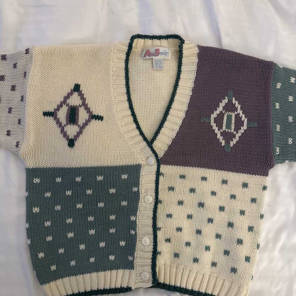 Vintage A J Brandon Cardigan - image 2