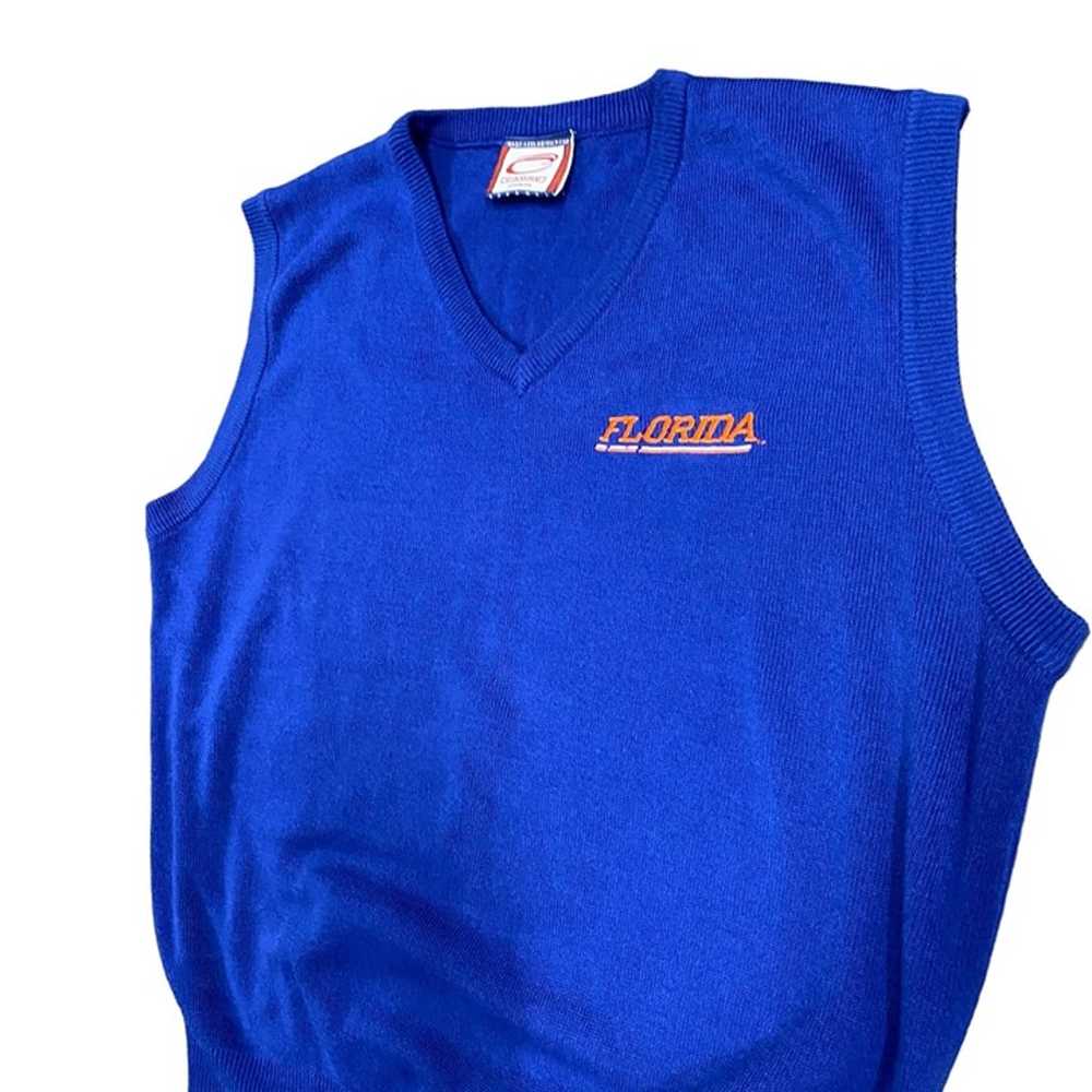 Vintage Cadre Athletic Florida Gators L Blue Swea… - image 3