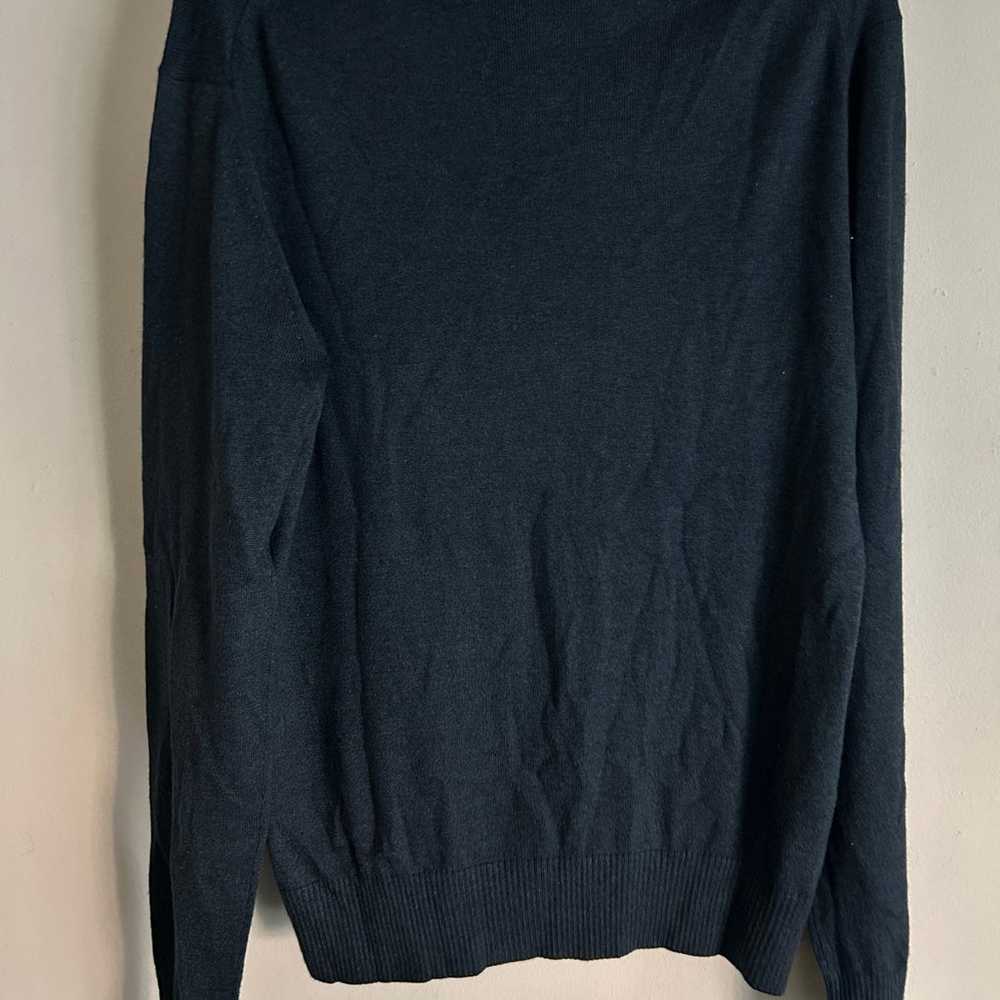 VTG Banana Republic Silk Cashmere Knit Sweater Me… - image 2