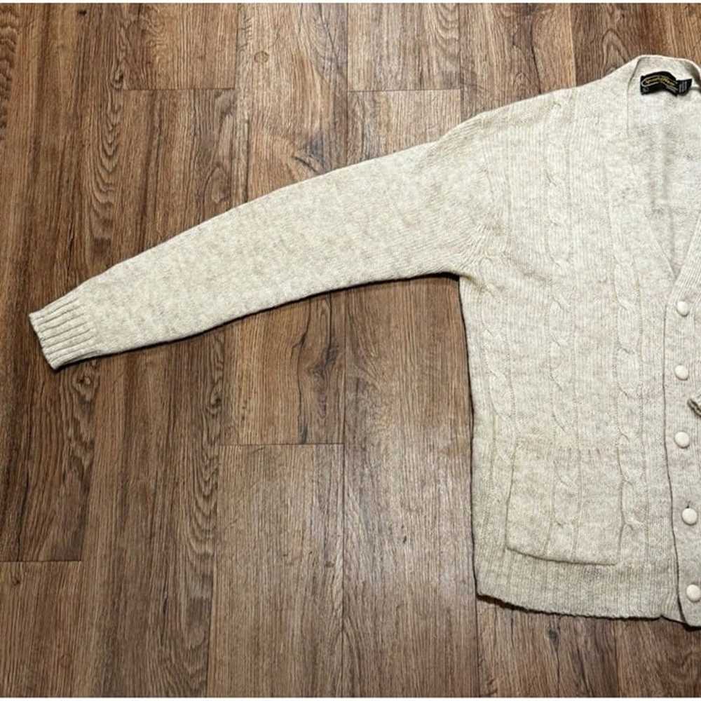 Grandpa Retro Cardigan Sweater Sears Vintage Spor… - image 4
