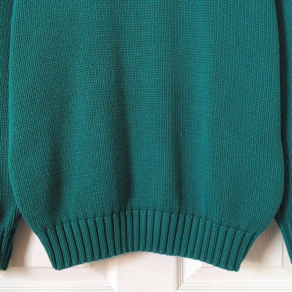 Gap 80's Vintage Classic Chunky Knit Long Sleeve … - image 5