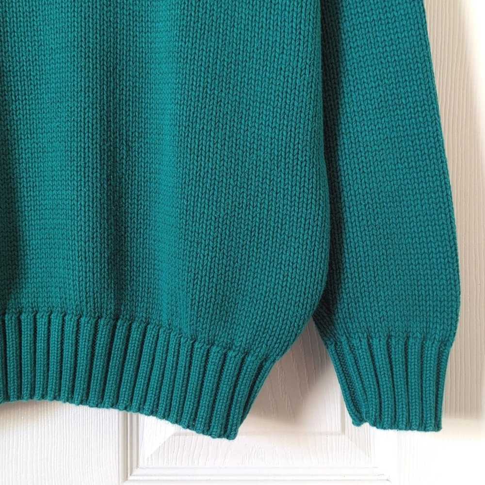 Gap 80's Vintage Classic Chunky Knit Long Sleeve … - image 6