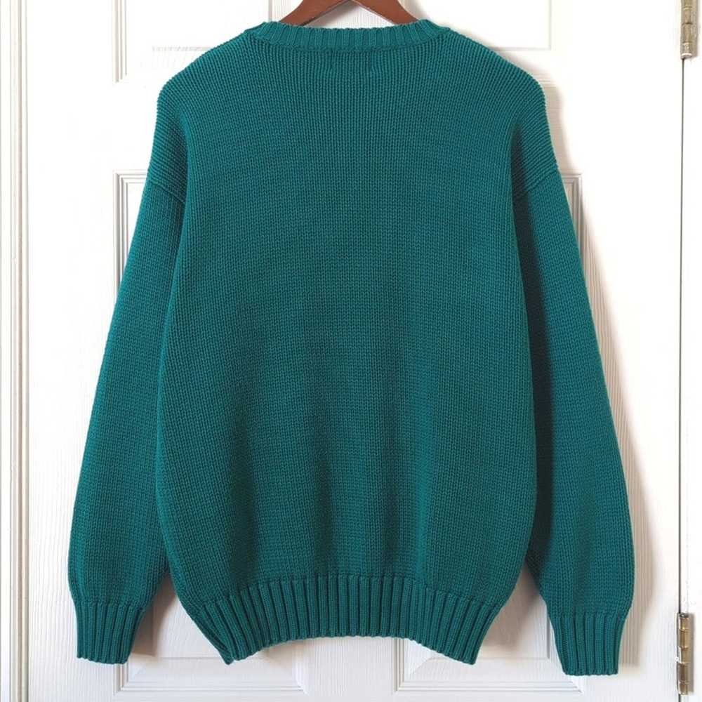 Gap 80's Vintage Classic Chunky Knit Long Sleeve … - image 8