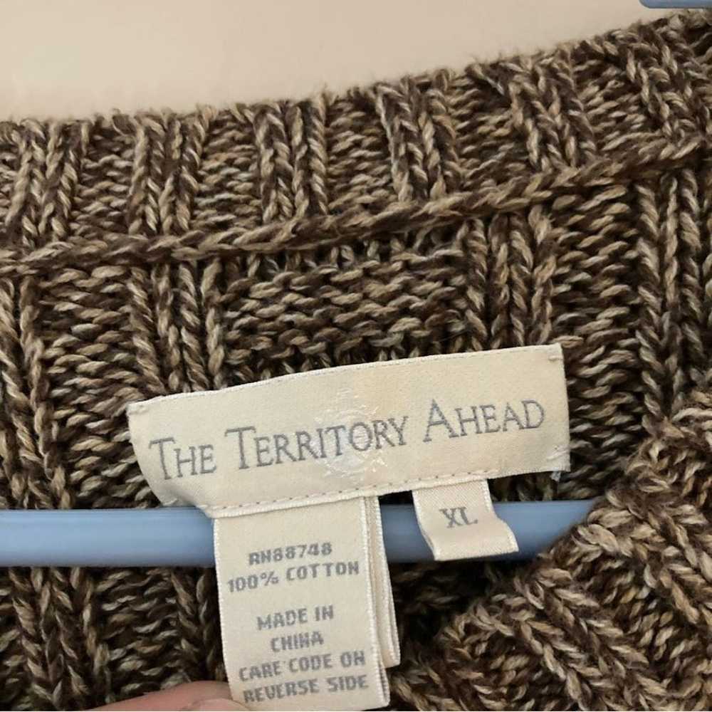 The Territory Ahead vintage cable knit sweater - image 4