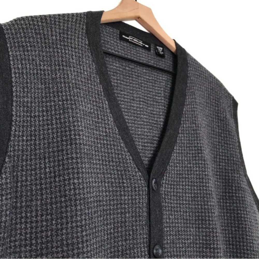 CARNOUSTIE Knit Wool Sweater Vest XL - image 3