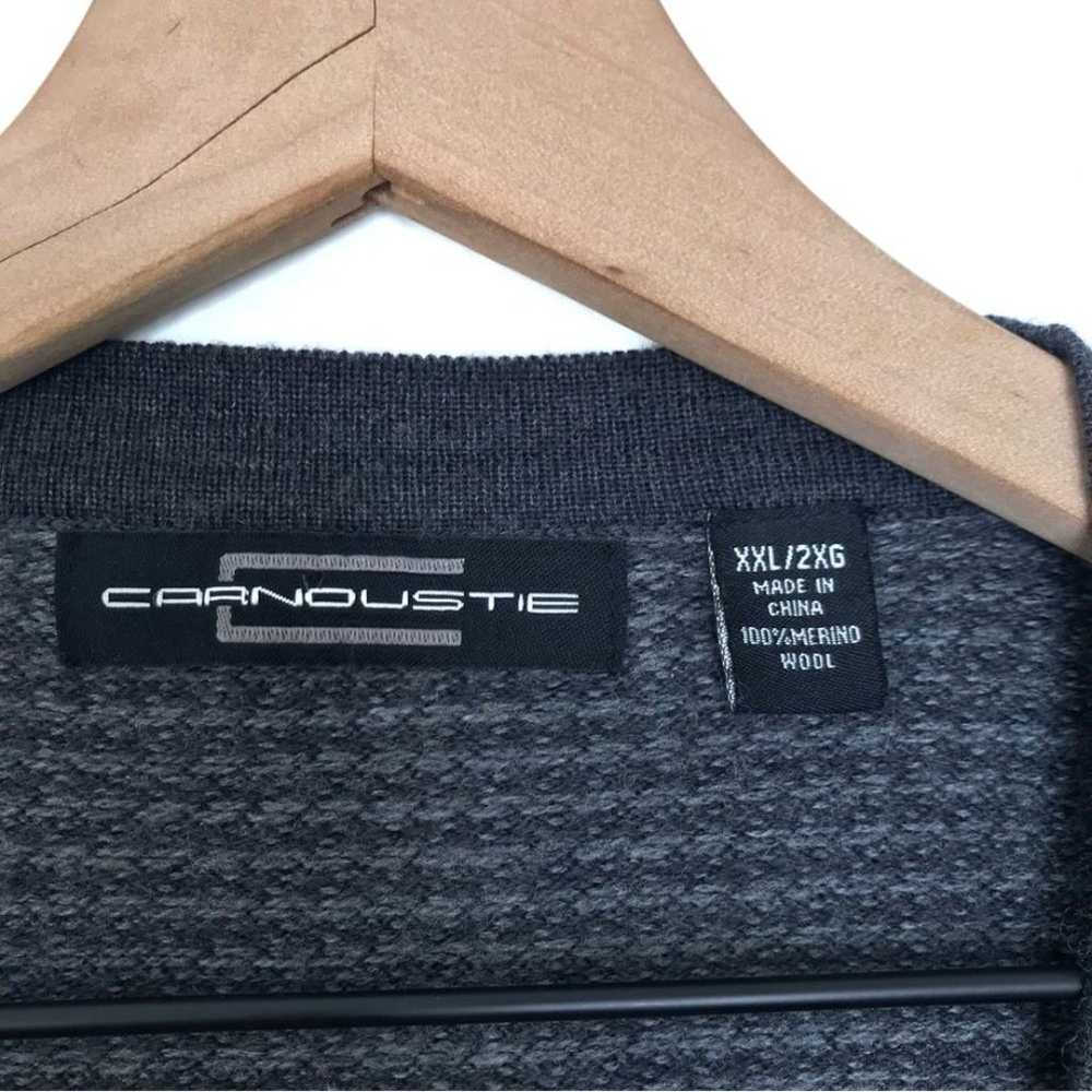 CARNOUSTIE Knit Wool Sweater Vest XL - image 4