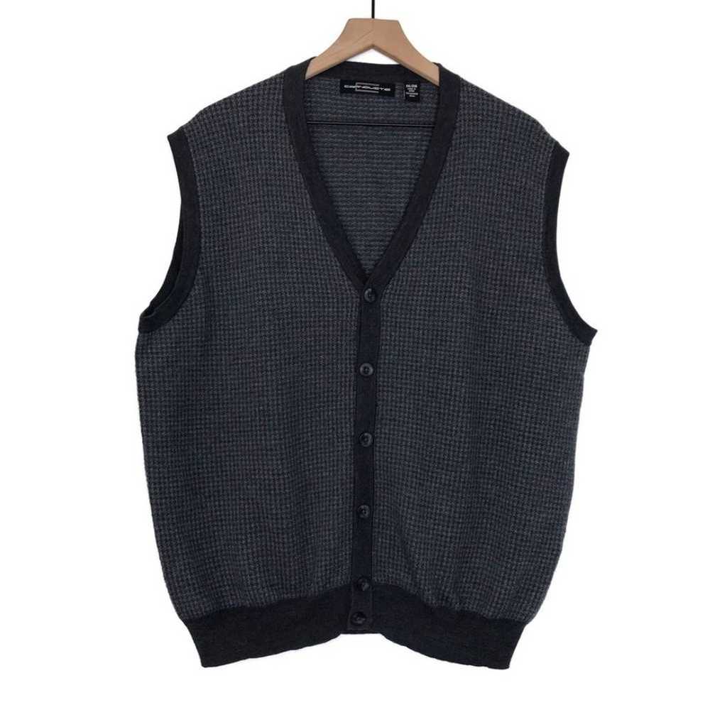 CARNOUSTIE Knit Wool Sweater Vest XL - image 6