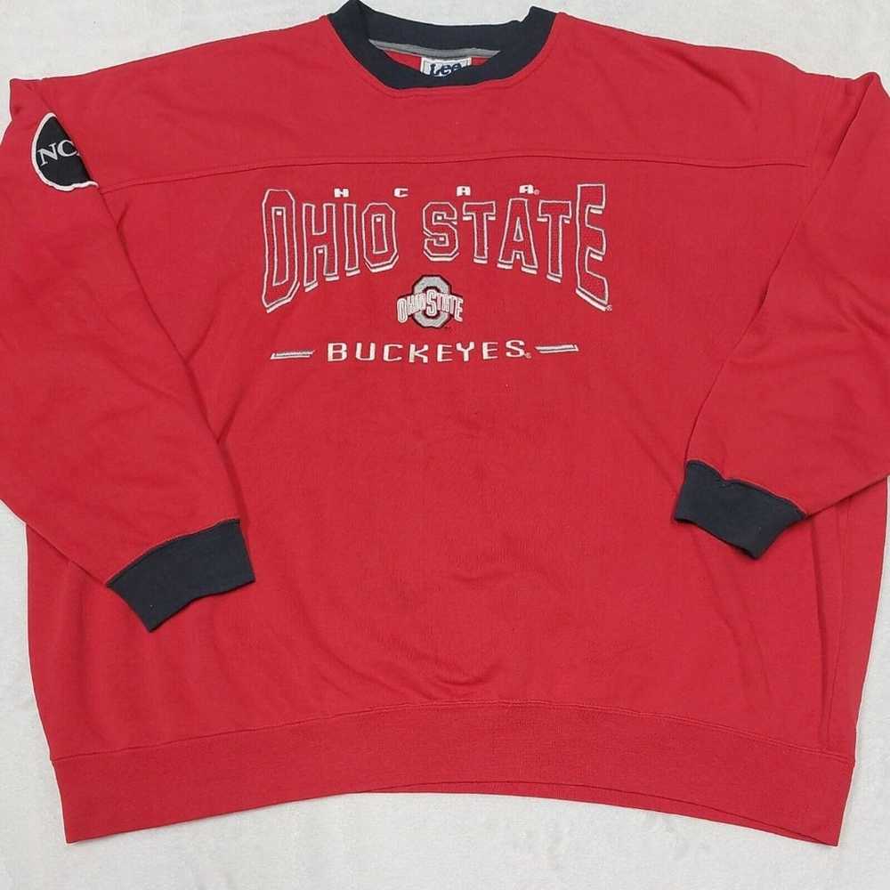 Vintage Lee Sport Ohio State Buckeyes Embroidered… - image 4