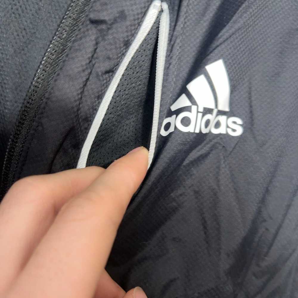 Adidas SMALL Hooded Windbreaker - image 4