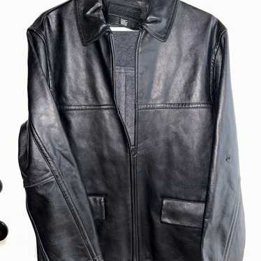 Vintage 100% Leather J.Crew Jacket