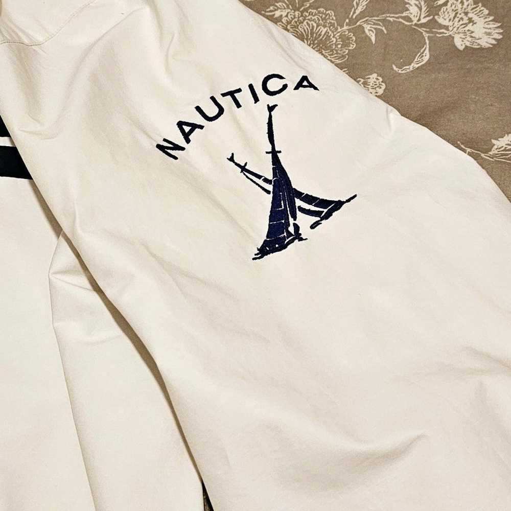 Vintage Nautica Windbreaker Mesh Lined Jacket Siz… - image 7