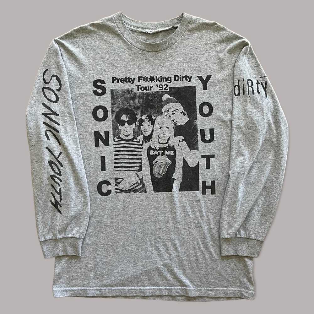 1992 Sonic Youth ‘Dirty Tour’ Long Sleeve - image 1