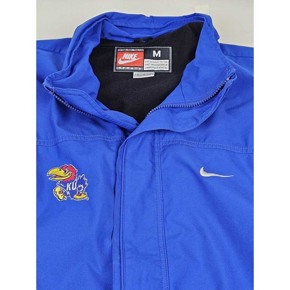 Vintage Nike Kansas Jayhawks KU Full Zip Jacket w… - image 2