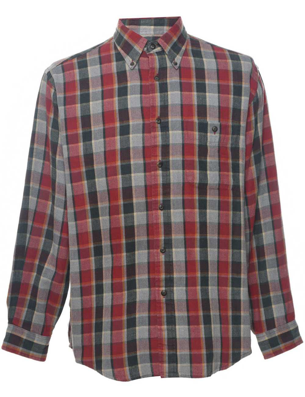 Arrow Checked Shirt - M - image 1