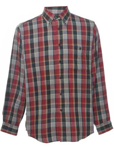 Arrow Checked Shirt - M - image 1